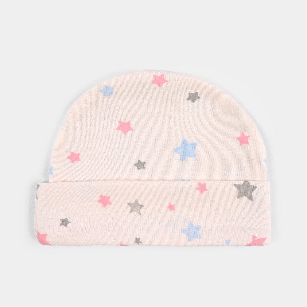 Pack OF 3 Infant Cotton Cap Set