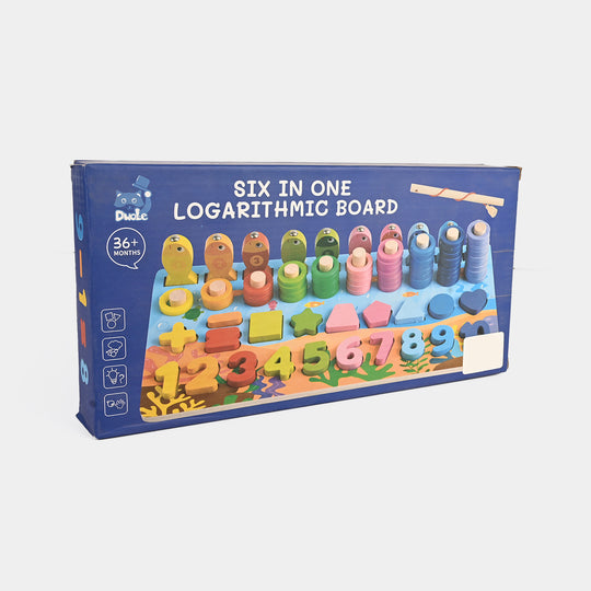 Education Wooden Stacking Montessori Puzzle Set for Kids