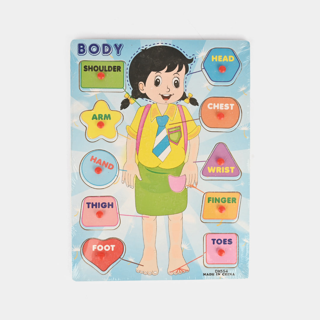 Wooden Puzzle Sheet for Kids
