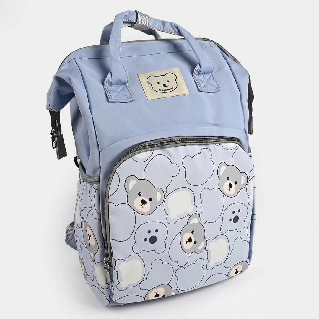 Baby Care Backpack Bears Face