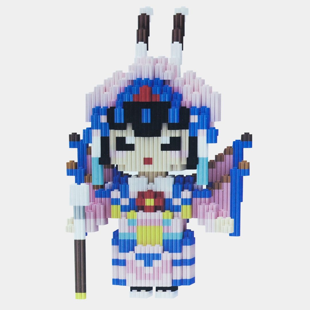 Warrior Girl Universal Building Blocks | 981PCs