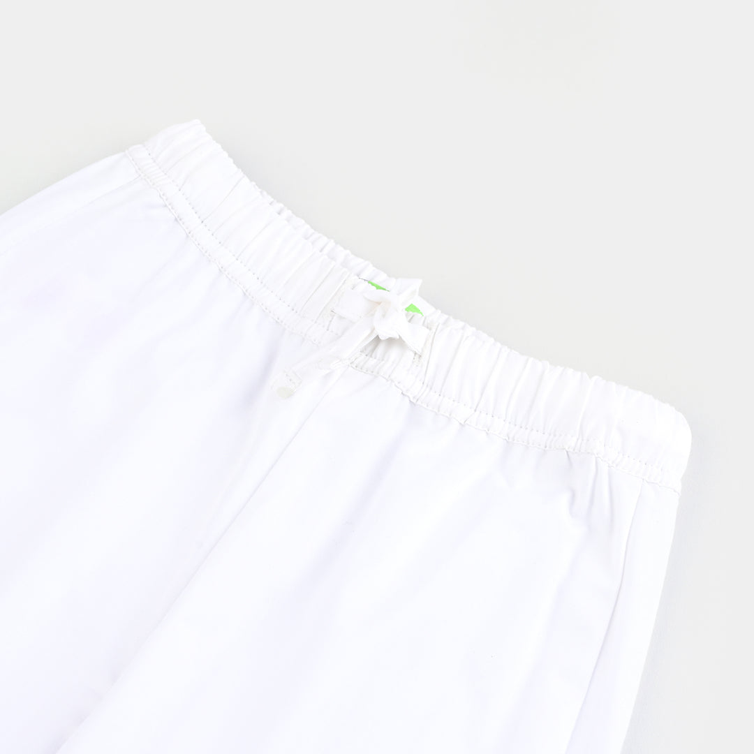 Infant Boys Cotton Eastern Bottoms - Off White