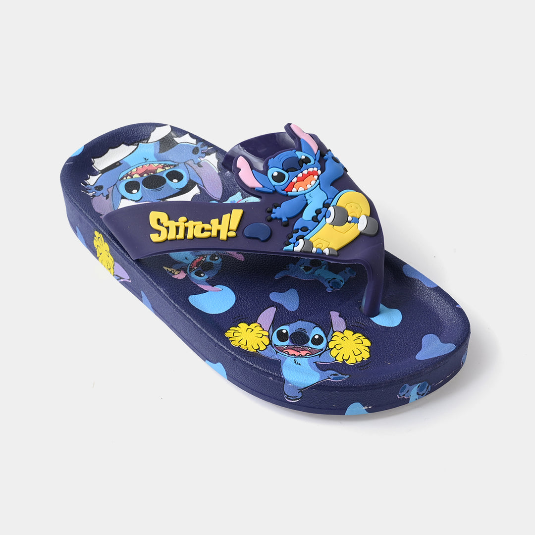 Boys Slipper SF-338-27-NAVY