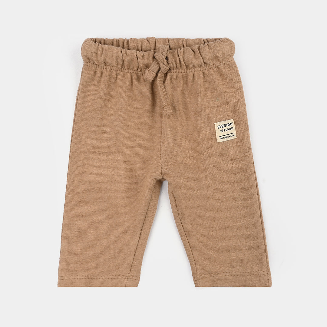 Infant Boys Jersey Pajama (Everyday) - Brown
