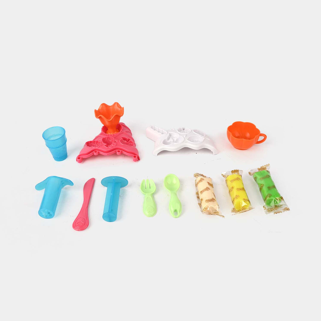 Magic Dough Happy Color Mud Fruit Ice Cream Play Set