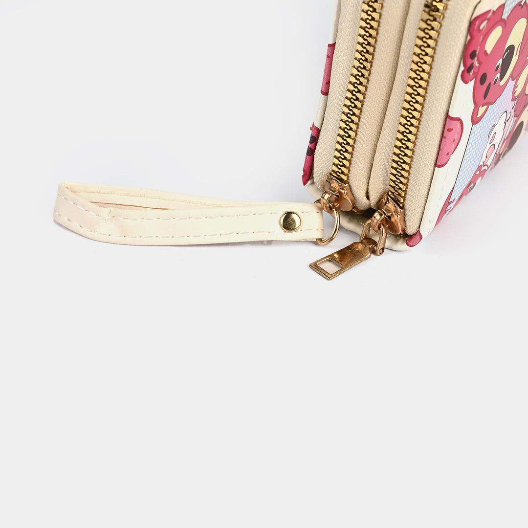 Character Stylish Wallet For Girls