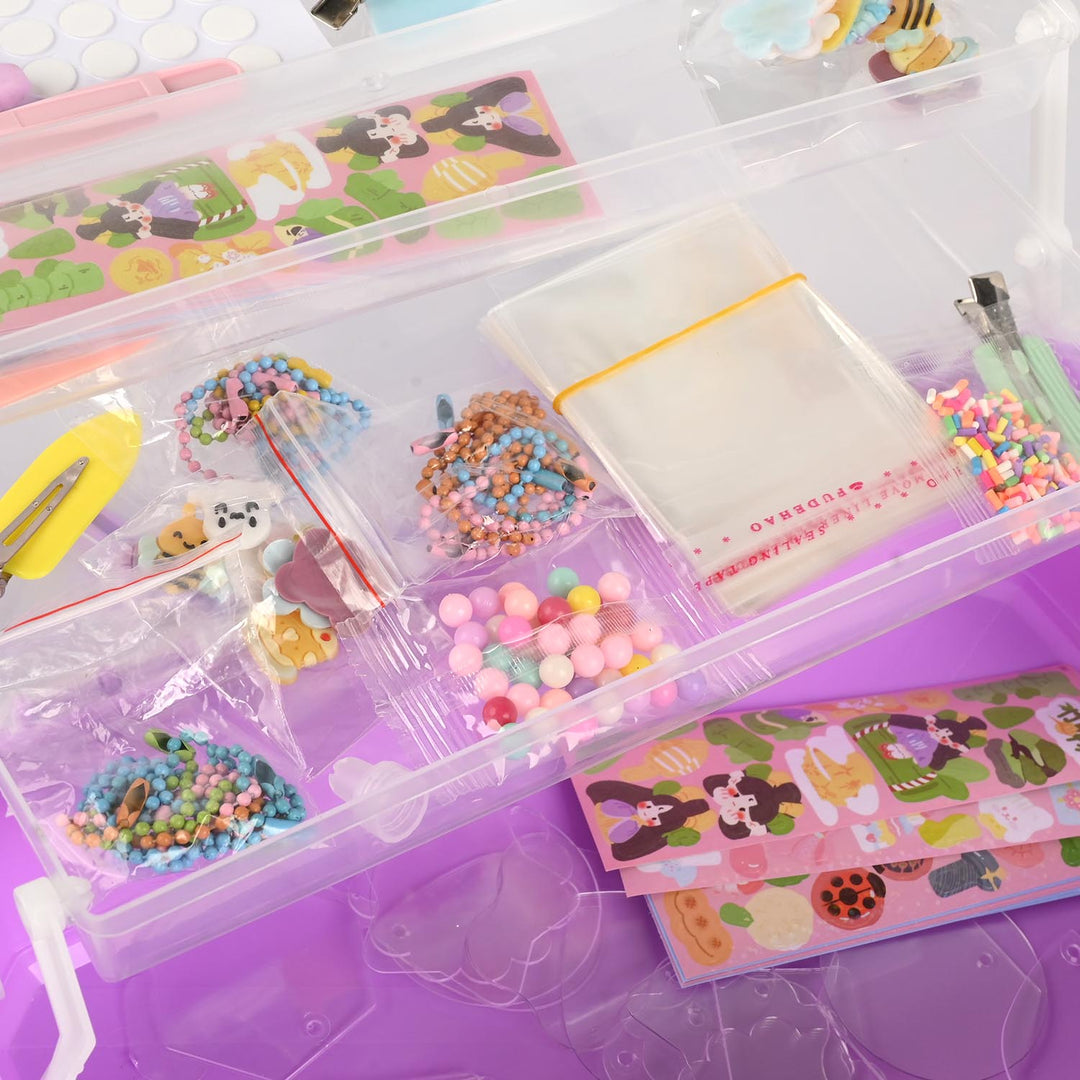 Portable Creative Art & Craft Jewelry Making Set
