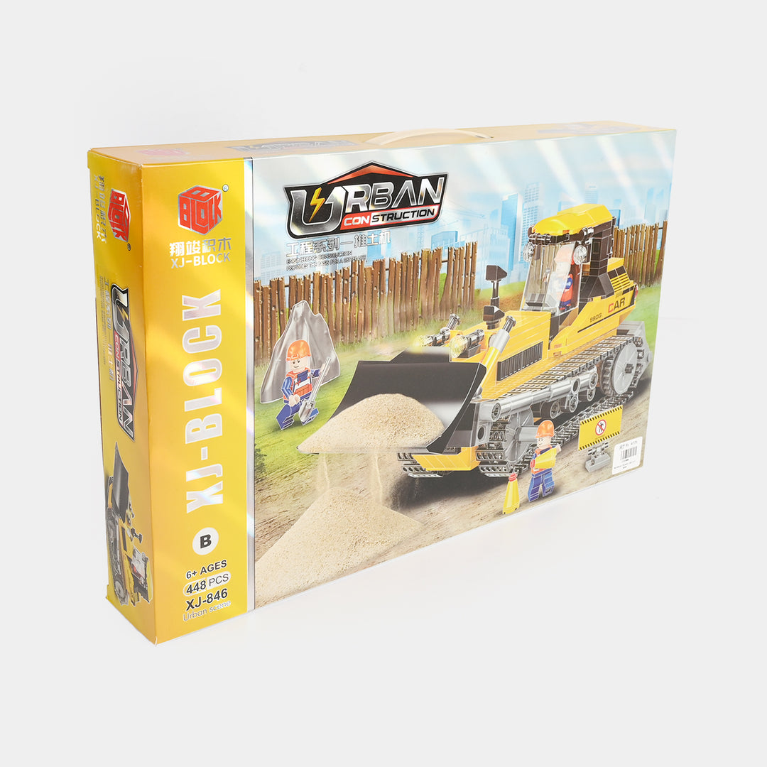 Urban Construction Bulldozer Blocks Set