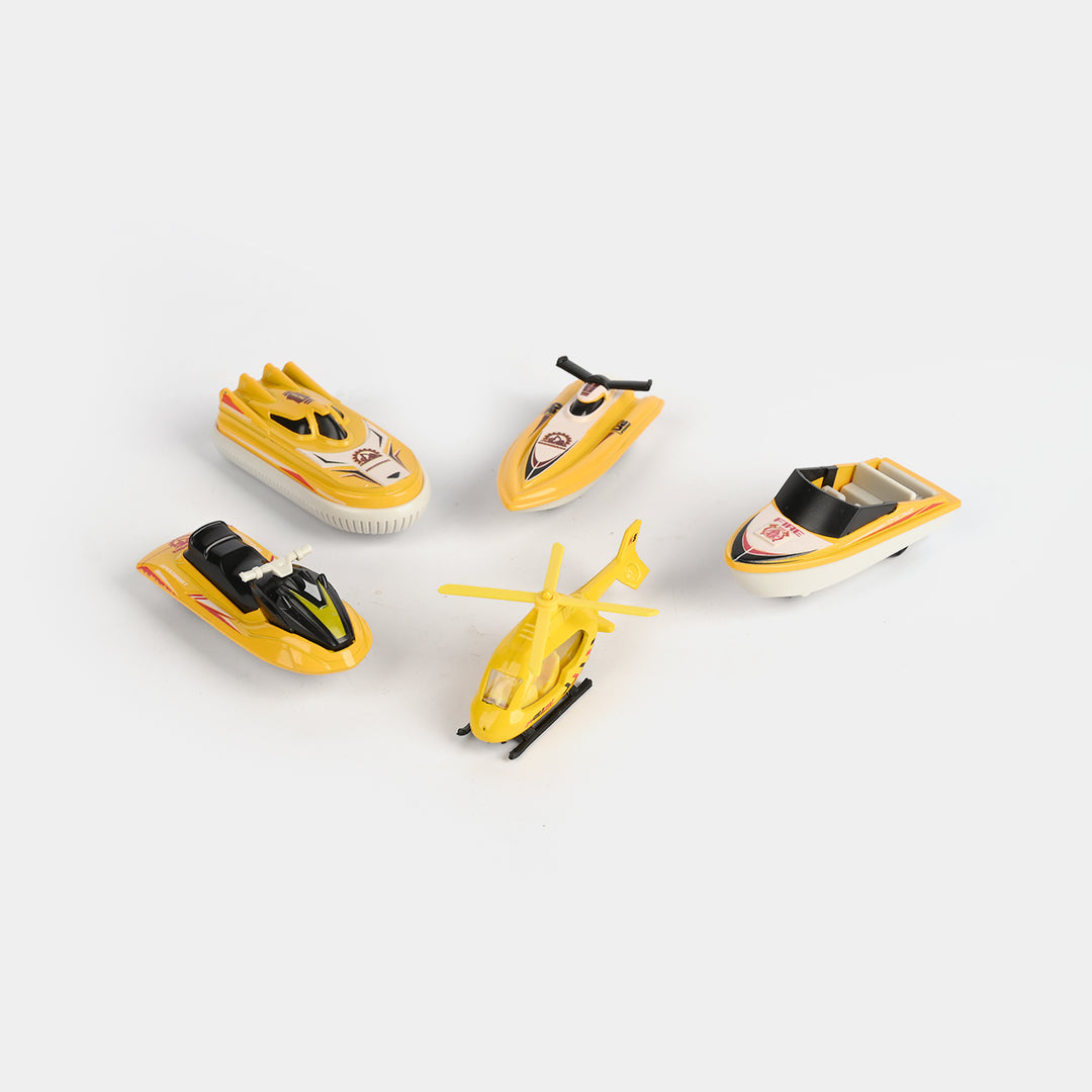 Alloy Slided Construction Vehicle Set | 5Ps