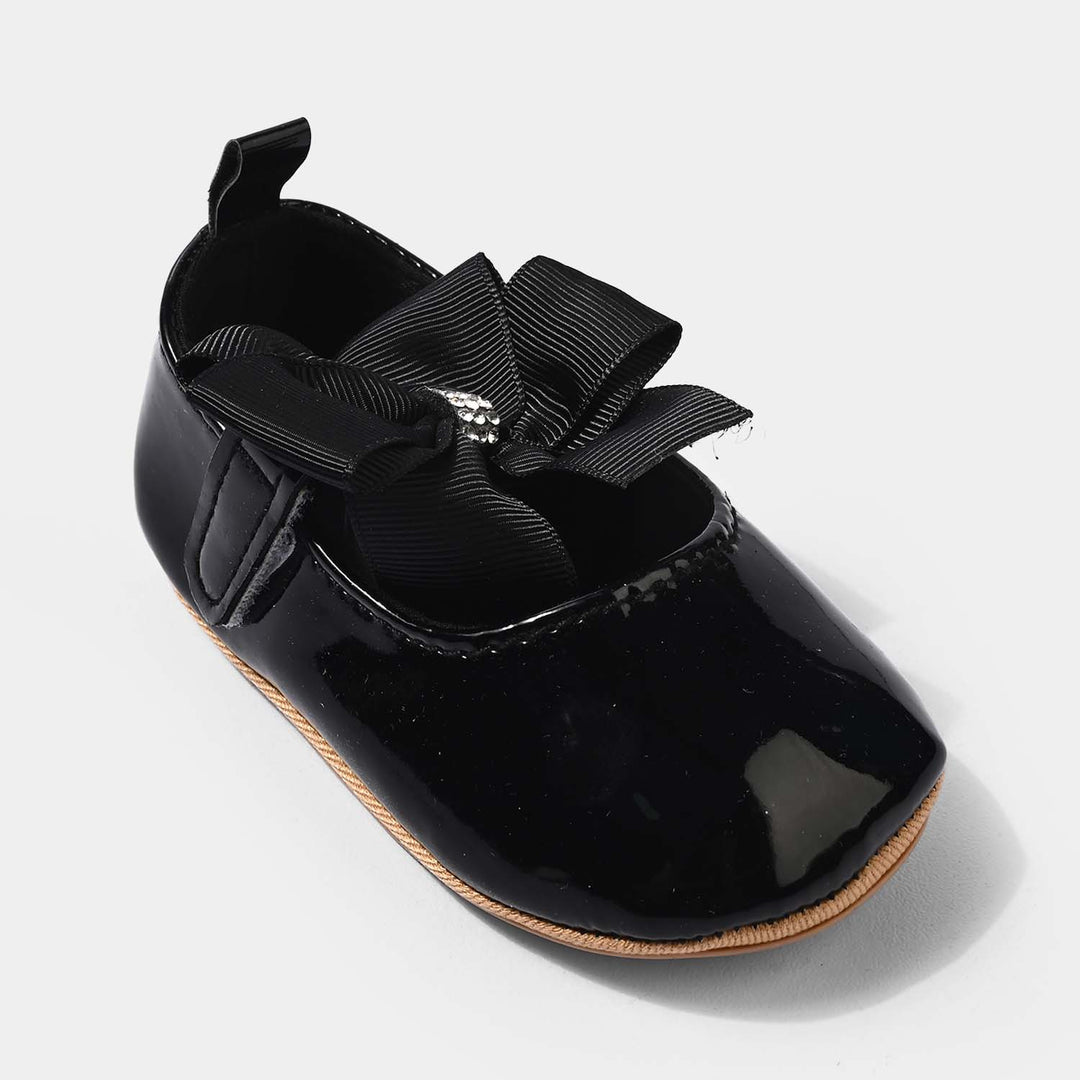 Infant Girls Shoes E201-BLACK