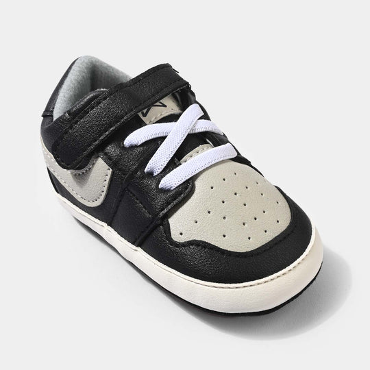 Infant Boys Shoes 9812-Black/Grey