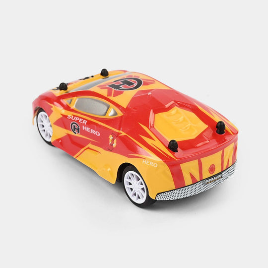 Character Theme PVC Shell Remote Control Car for Kids
