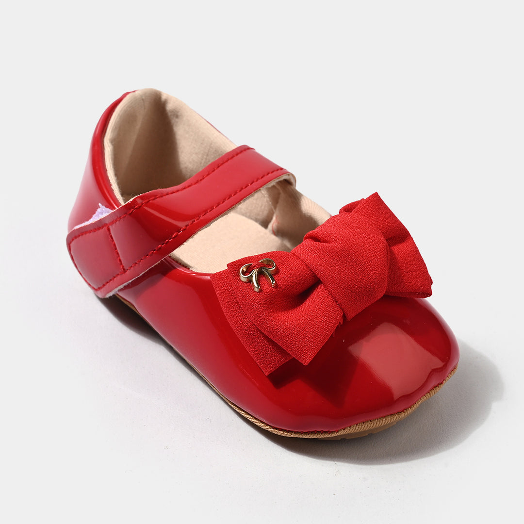Infant Girls Shoes D147-Red