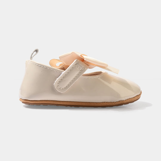 Infant Girls Shoes E201-BEIGE