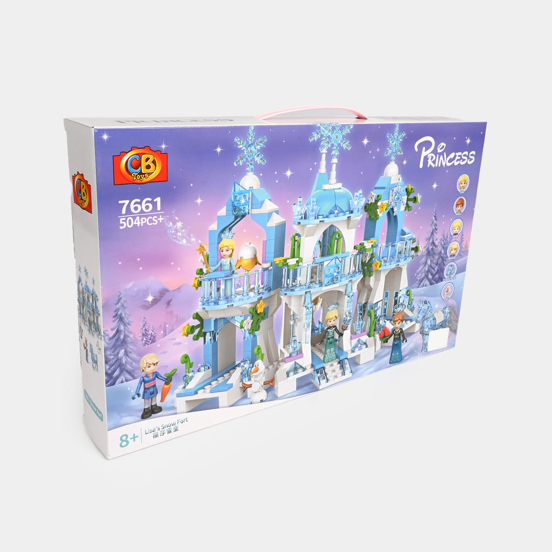 Princess Lisa’s Snow Castle Building Blocks Set