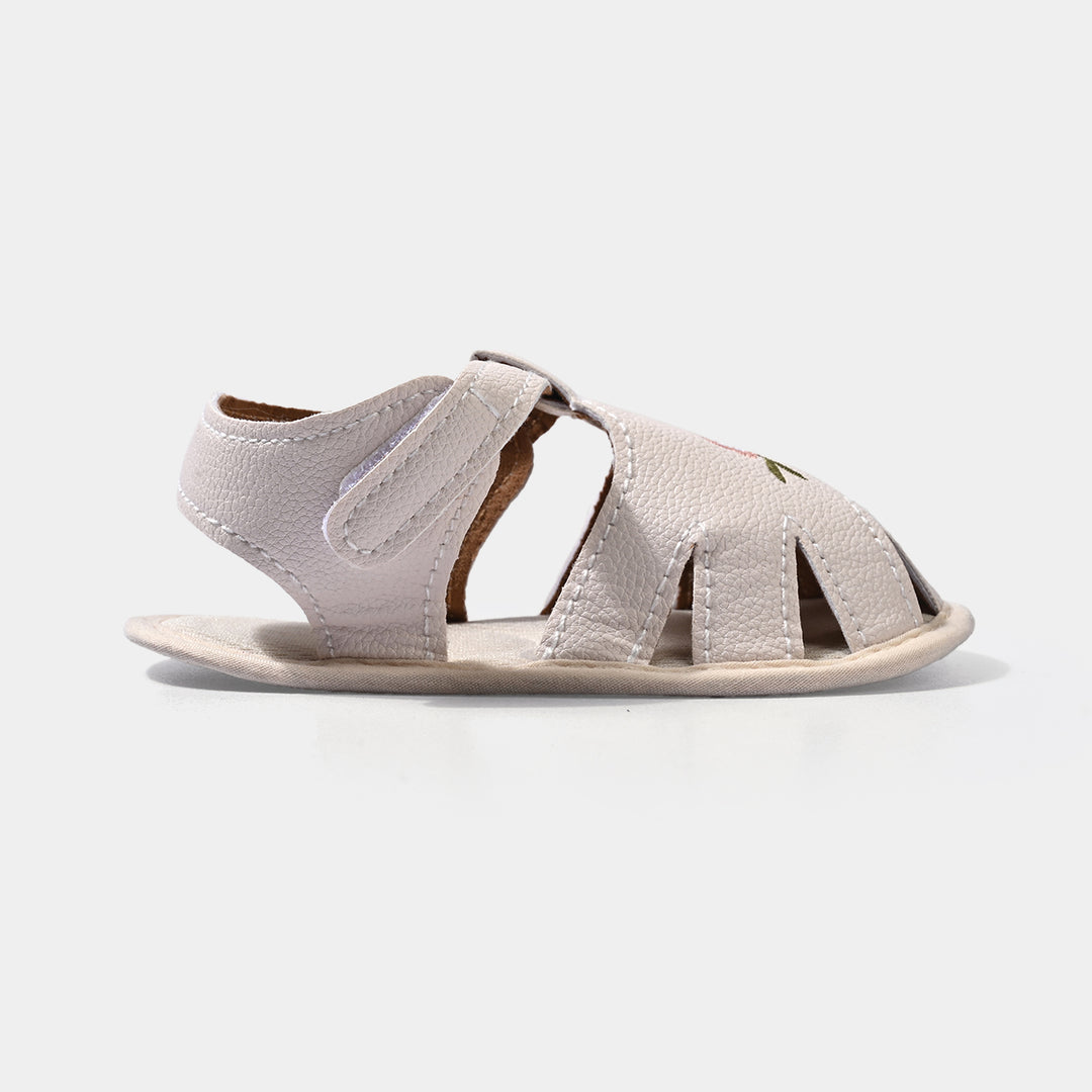 Infant Girls Shoes E213-BEIGE
