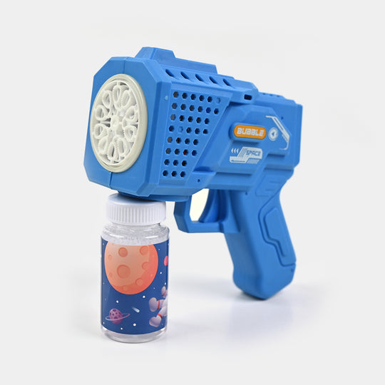 Space Electric Bubble Blaster For Kids