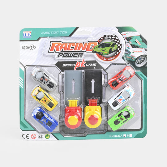 Racers with Launcher – Speed and Excitement in Every Launch!