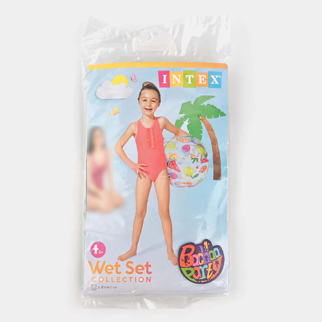 INTEX Lively Print Beach Ball – 20"