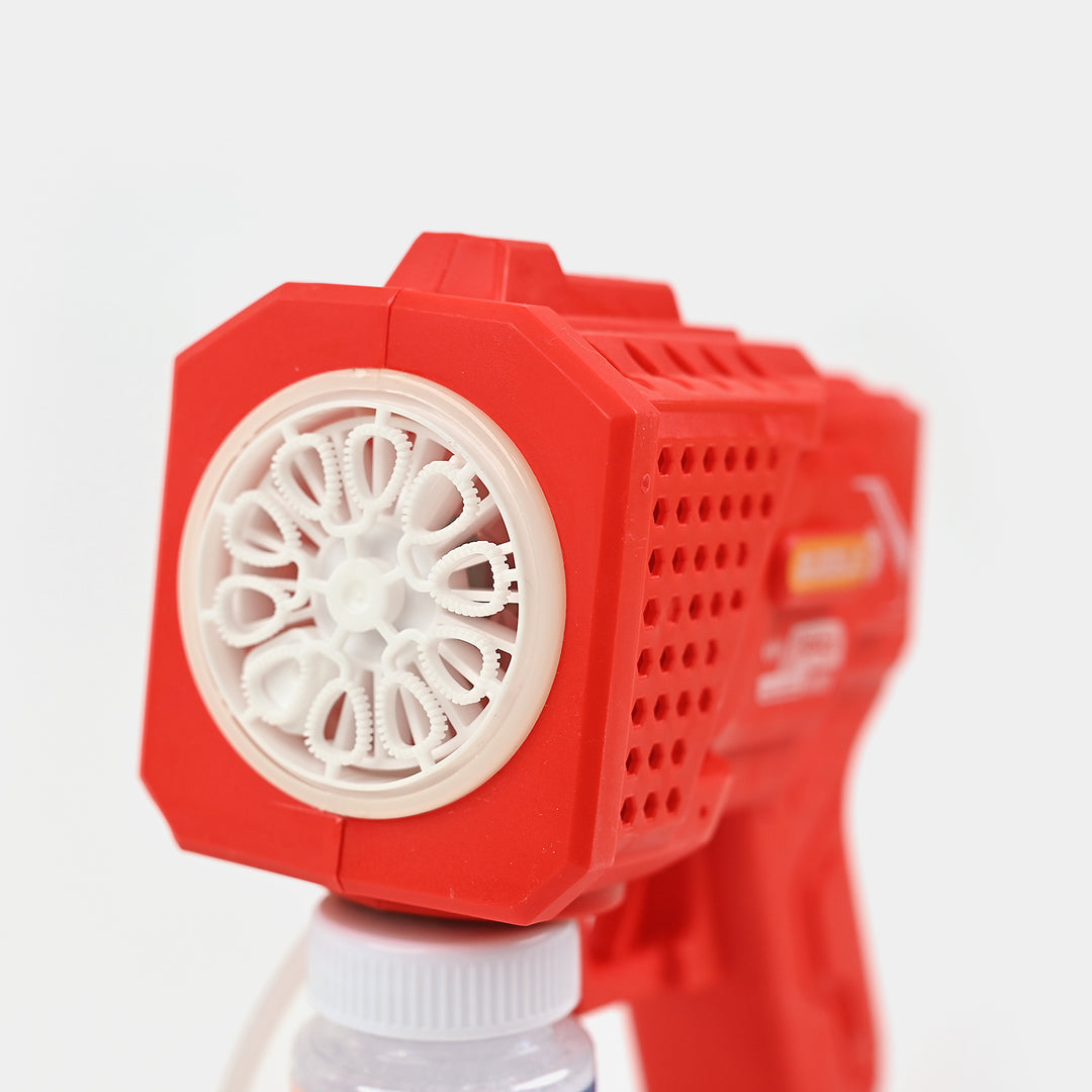 Space Electric Bubble Blaster For Kids