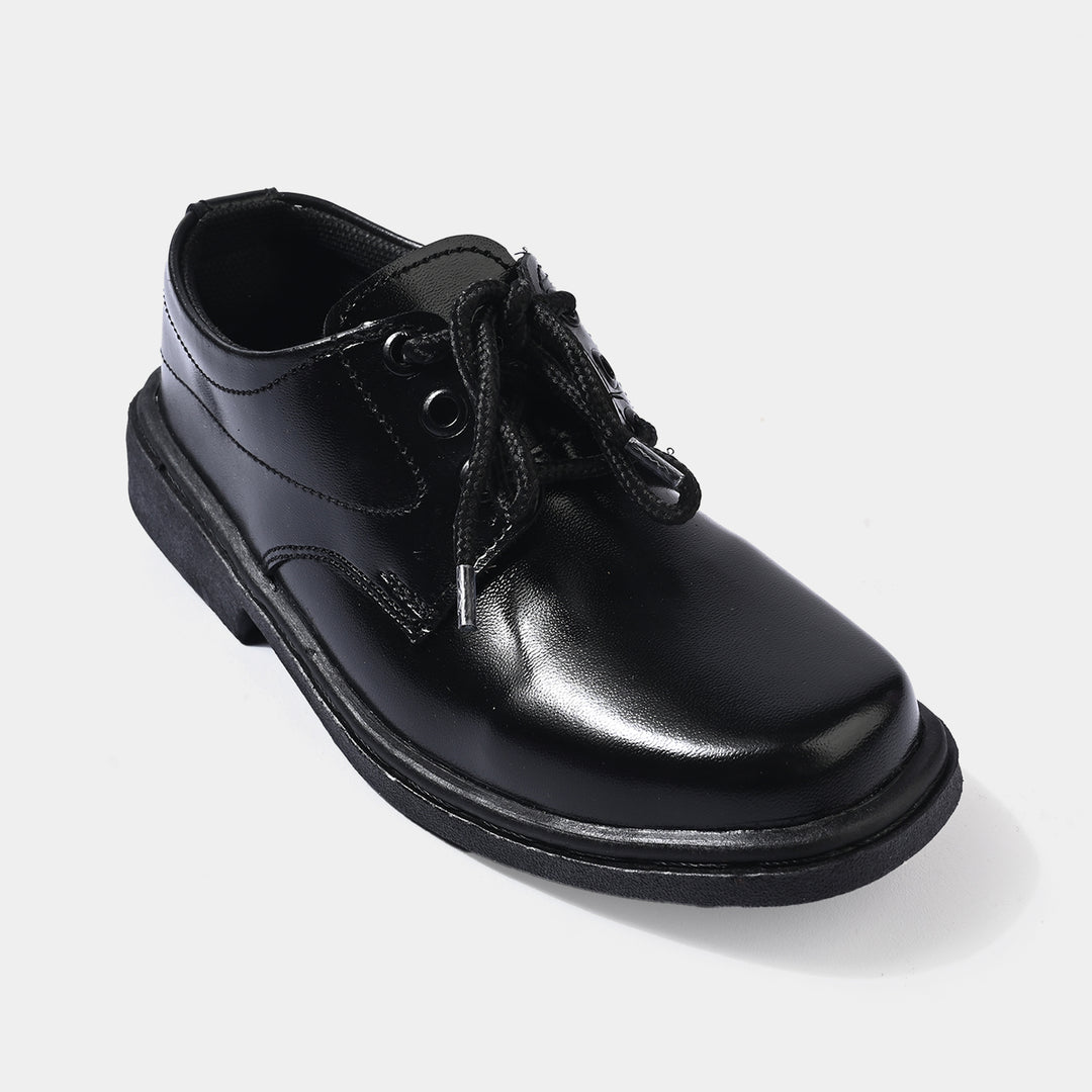 Boys School Shoes TS-14A-BLACK