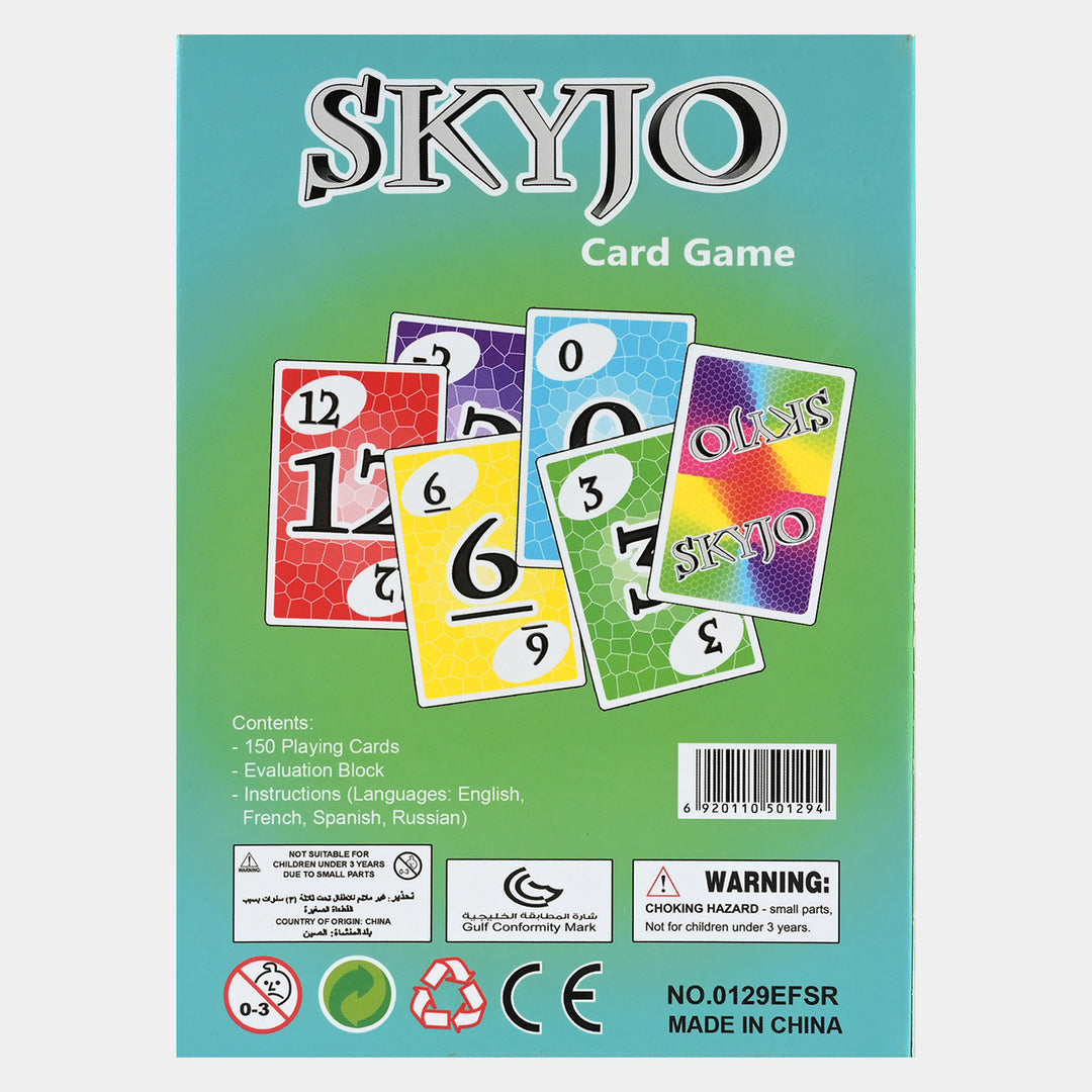 Skyjo Card Game For Kids