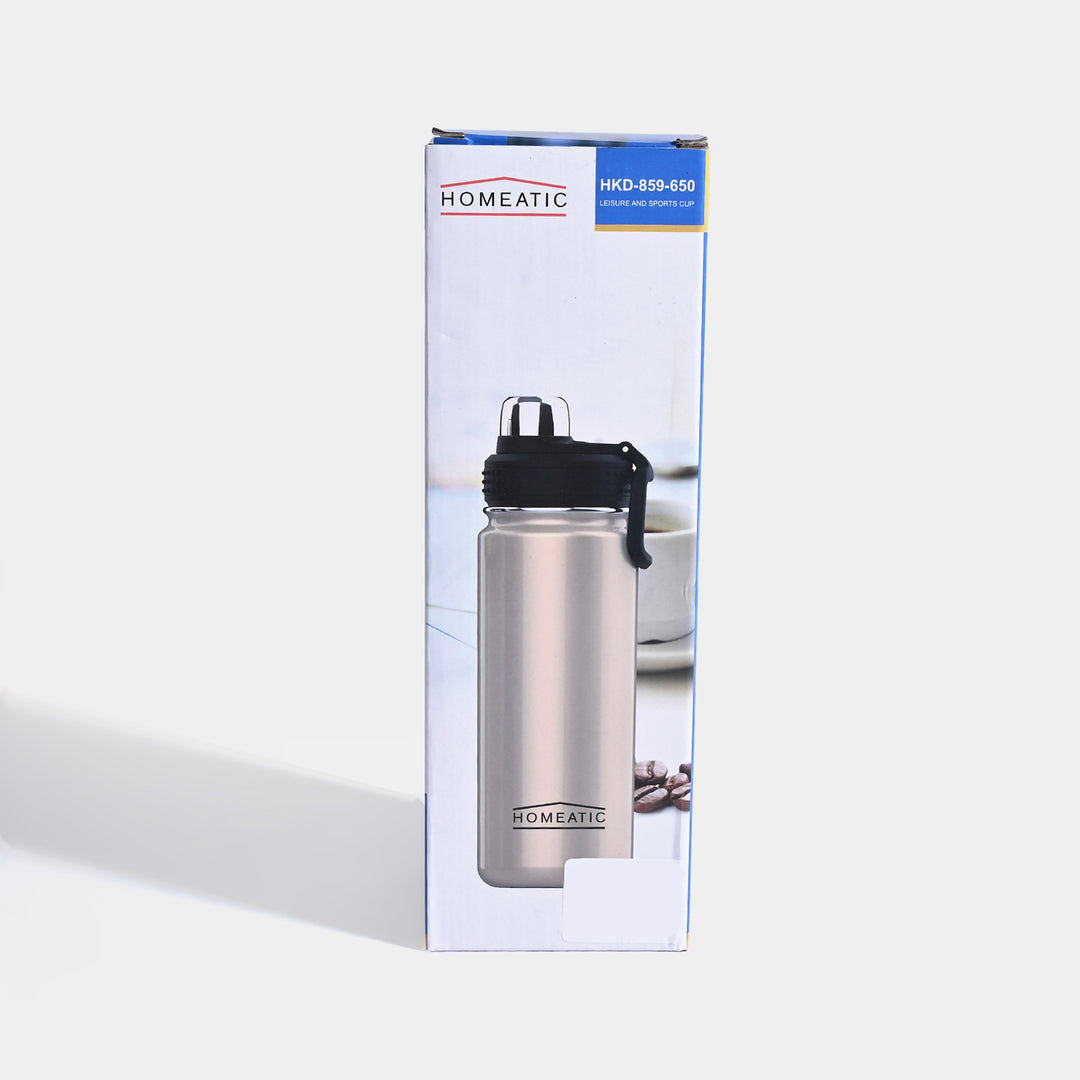 WATER BOTTLE STAINLESS STEEL | 650ML