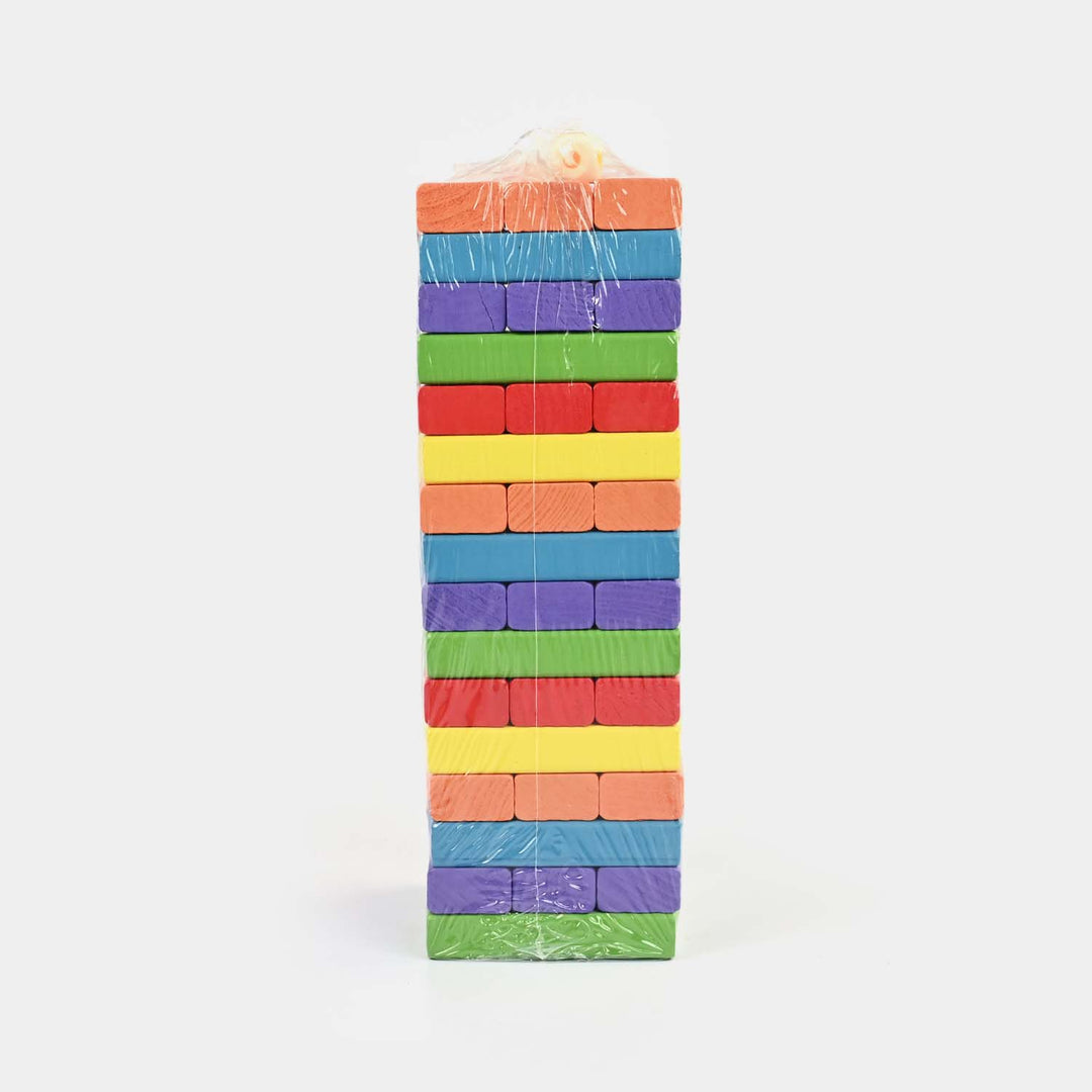 Wooden Stacking Blocks Jenga Puzzle Game
