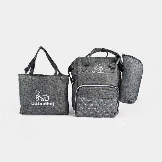 MOTHER BAG/BACKPACK SET | 17-GRAY - 1292