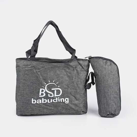 MOTHER BAG/BACKPACK SET | 17-GRAY - 1292