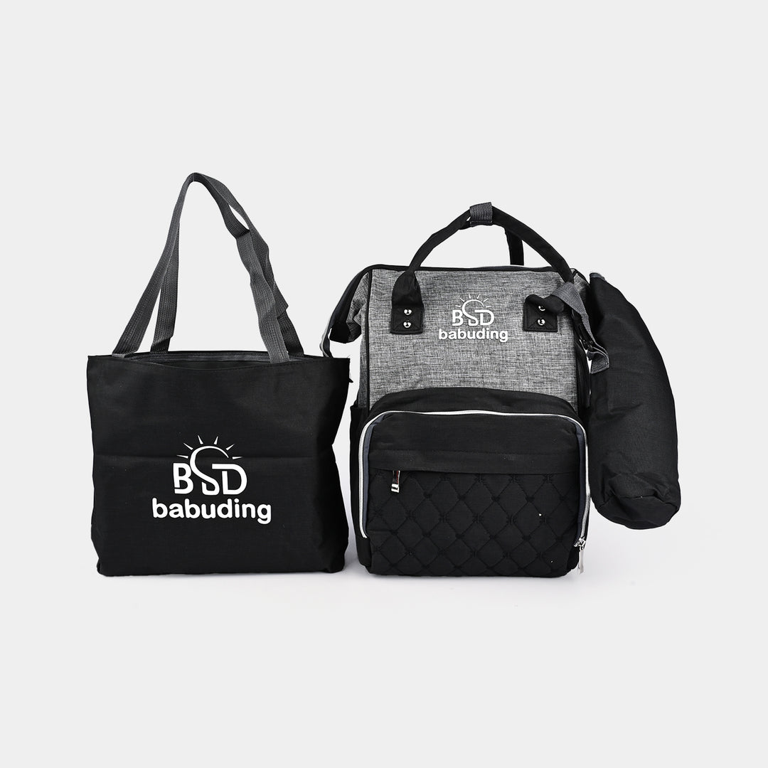 MOTHER BAG/BACKPACK SET | 14-BLACK - 1292