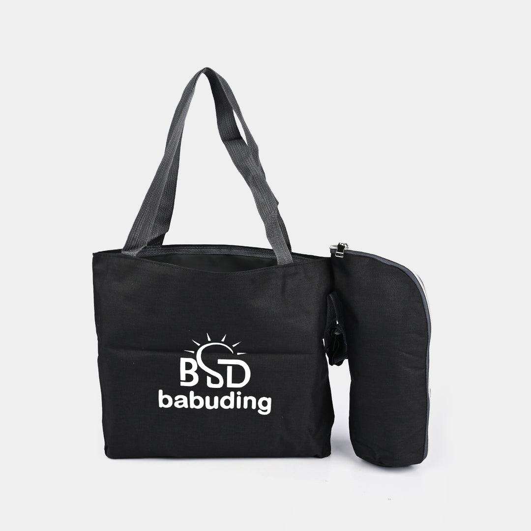 MOTHER BAG/BACKPACK SET | 14-BLACK - 1292
