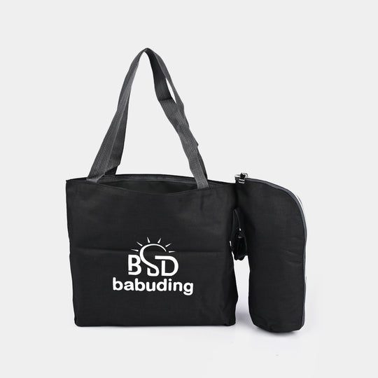 MOTHER BAG/BACKPACK SET | 14-BLACK - 1292