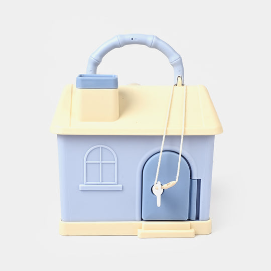 Metal Coin/Money Box with Lock For Kids