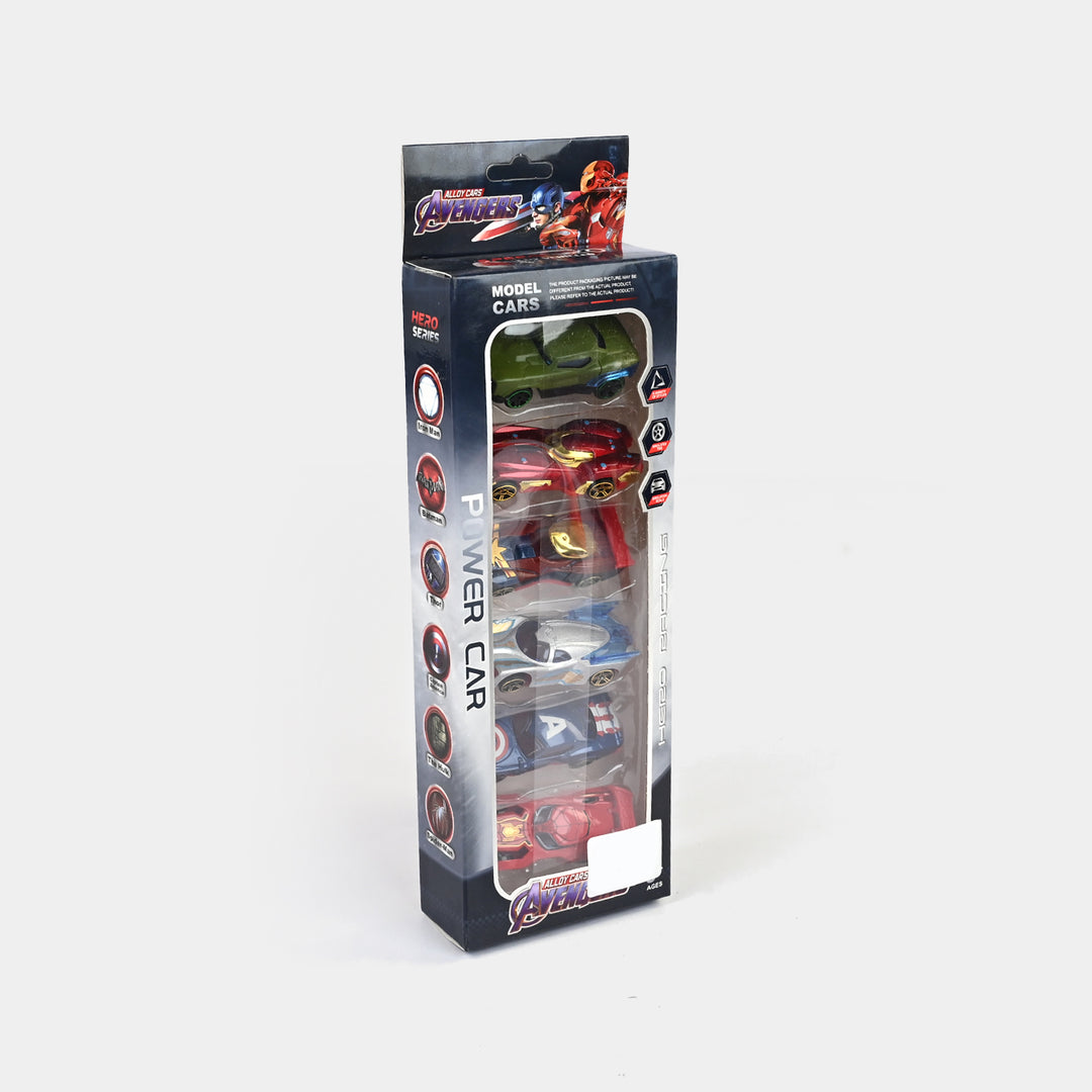 Alloy Slided Die-Cast Vehicles Set | Pack of 6