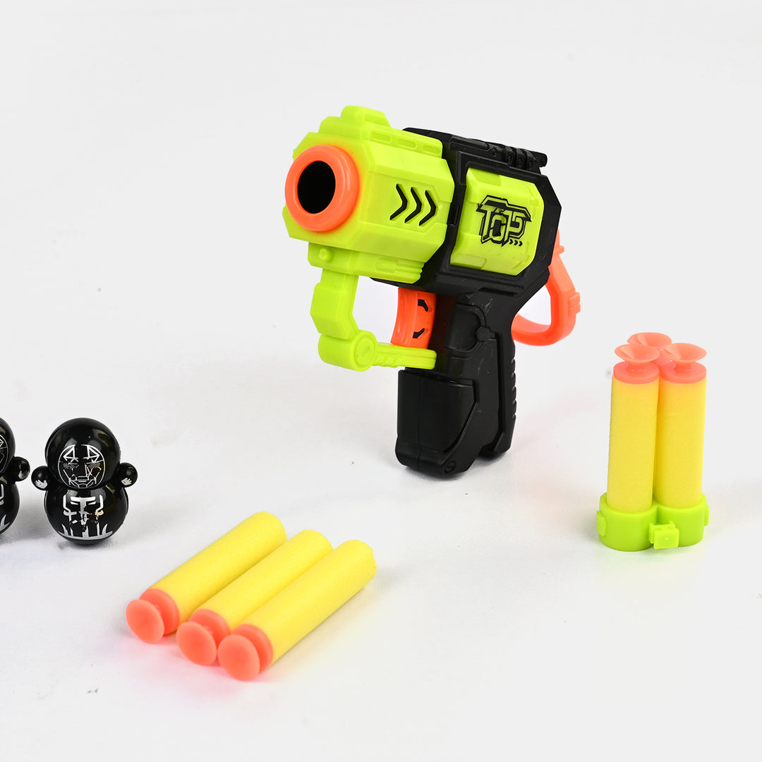 Action Figure Eva Soft Dart Blaster & Targets Set