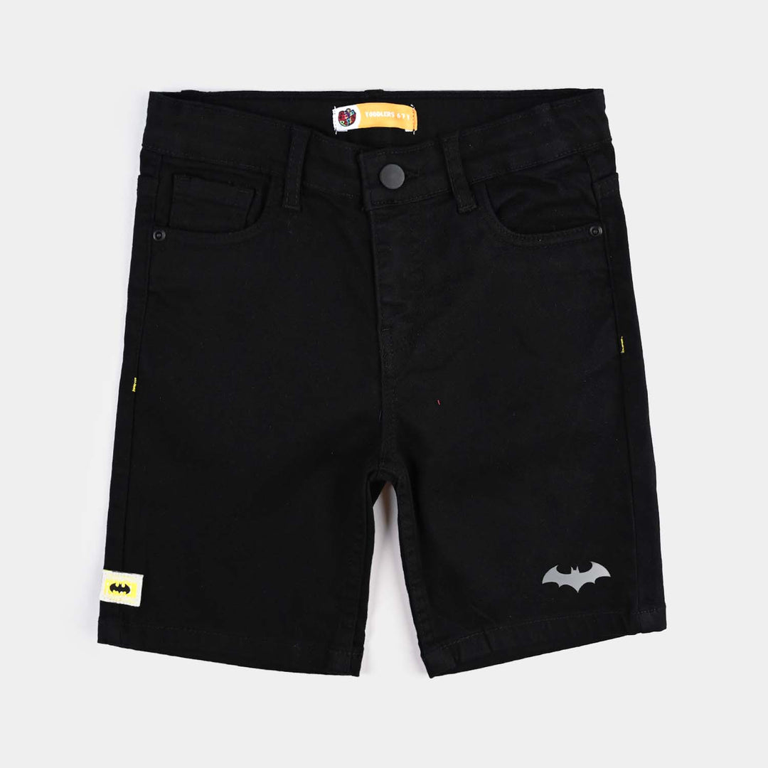 Boys Denim Stretch Short-Jet.Black