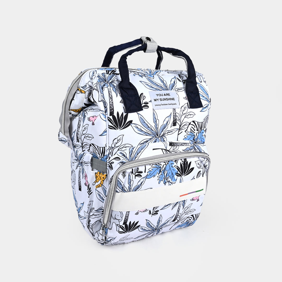 BABY CARE MOTHER BAG PACK | BLUE - 1027