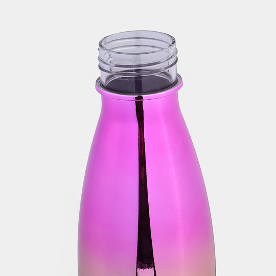 Rainbow Colored Plastic Water Bottle