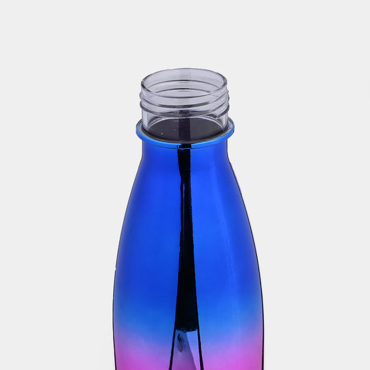Rainbow Colored Plastic Water Bottle