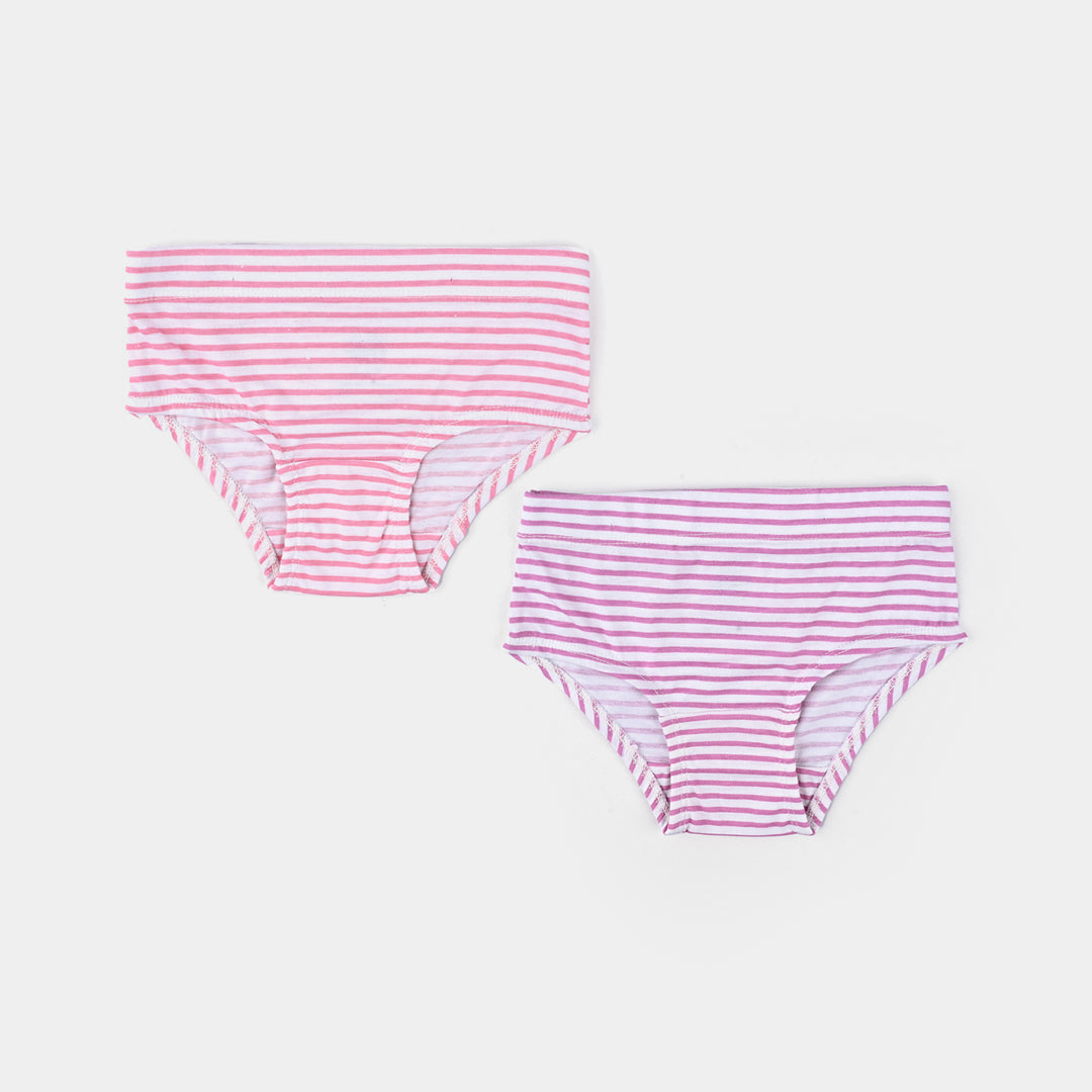 Girls Cotton Jersey Panties Pack Of 2