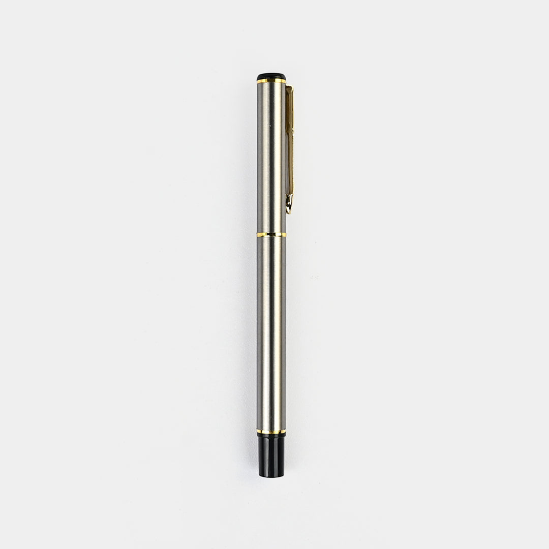 Fancy Fountain Ink Pen with Plastic Case