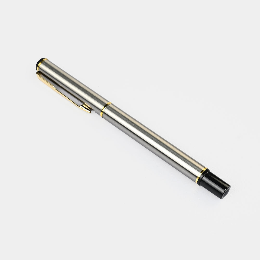 Fancy Fountain Ink Pen with Plastic Case