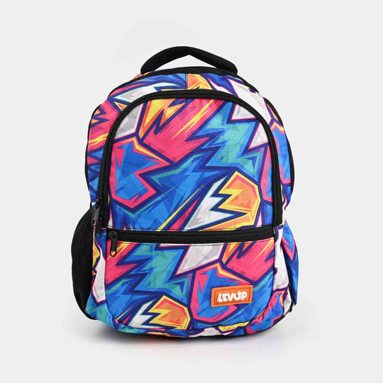 LEVUP 16" PRINTED SCHOOL BACKPACK | Grade 1-4