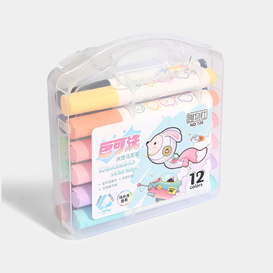 Macaron Color Washable Marker Pens