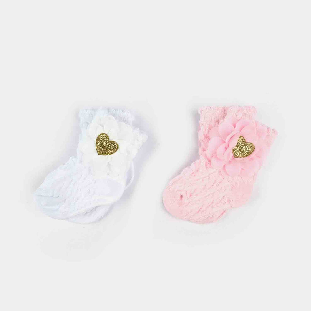 BABY 2 PAIR SOCKS | 3M+