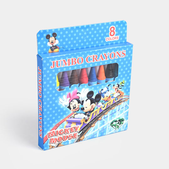 FUN & ART JUMBO CRAYON COLOR | 8PCs