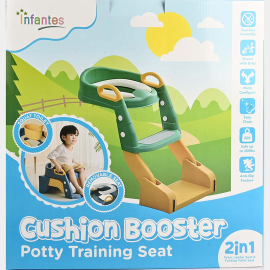 Foldable Ladder Potty Training Seat | L-004 Grey