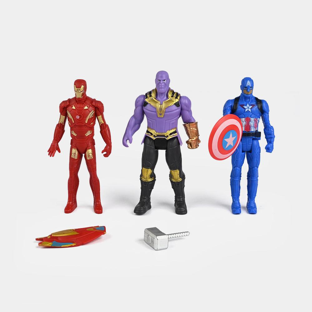 Hero Action Figures Set for Kids