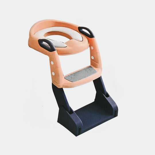 Foldable Ladder Potty Training Seat | L-004 Pink